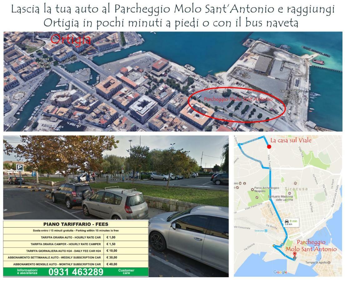 锡拉库扎La Casa Sul Viale公寓 外观 照片