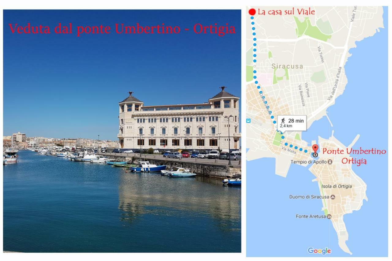 锡拉库扎La Casa Sul Viale公寓 外观 照片