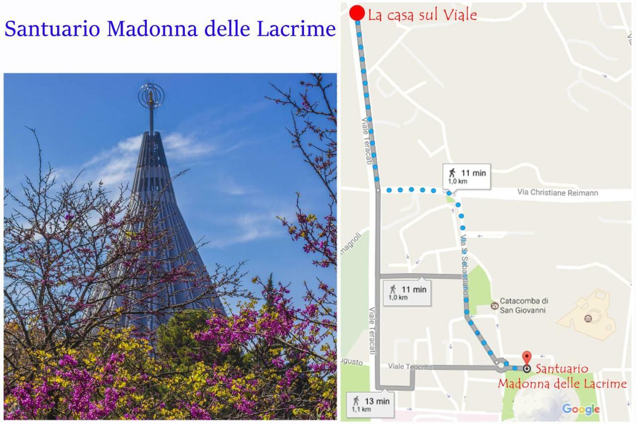 锡拉库扎La Casa Sul Viale公寓 外观 照片